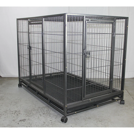 Pet Dog Cat Cage XL Metal Crate Kennel Portable Puppy