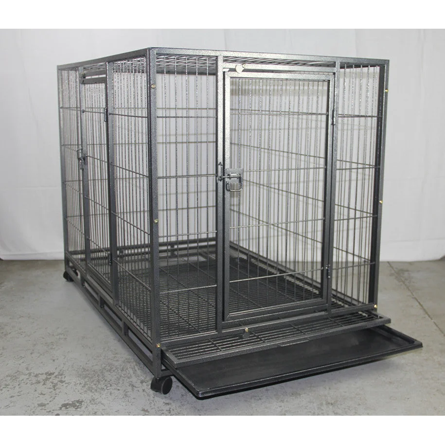 Pet Dog Cat Cage XL Metal Crate Kennel Portable Puppy