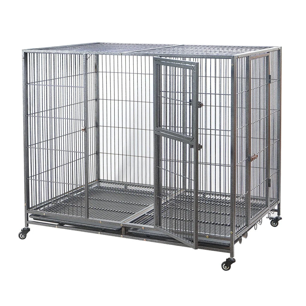Pet Dog Cat Cage XXL Metal Crate Kennel Portable Puppy
