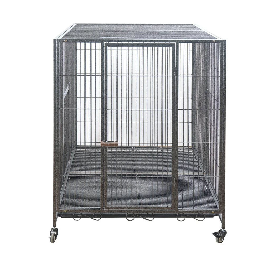 Pet Dog Cat Cage XXL Metal Crate Kennel Portable Puppy