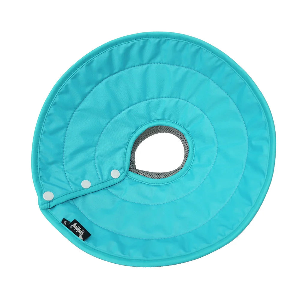 Pet Dog Cat Elizabethan Collar - Nylon Adjustable Cone Mesh