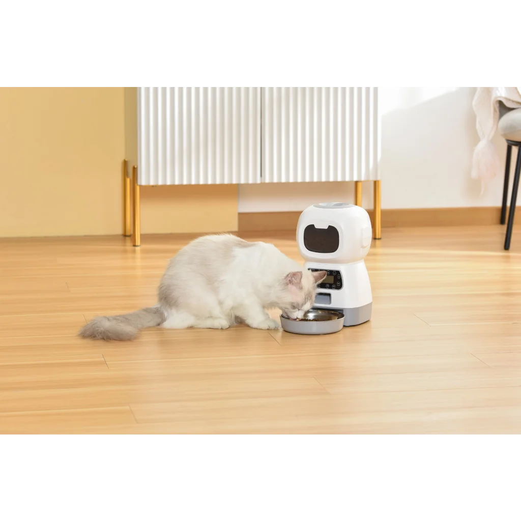 Pet Dog Cat Feeder Automatic Digital Food Bowl Dispenser