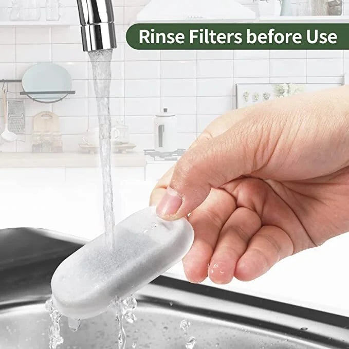 Pet Dog Cat Fountain Filter Replacement (24-Pack) Activated