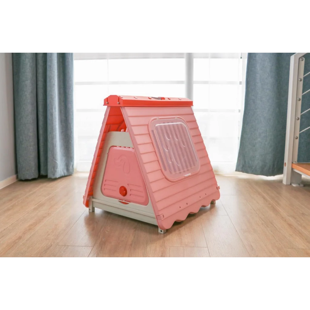 Pet Dog House Small Foldable Plastic Puppy Cat Kennel