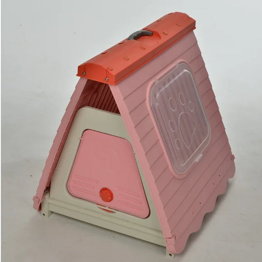 Pet Dog House Small Foldable Plastic Puppy Cat Kennel
