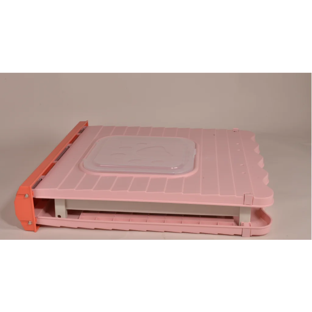 Pet Dog House Small Foldable Plastic Puppy Cat Kennel
