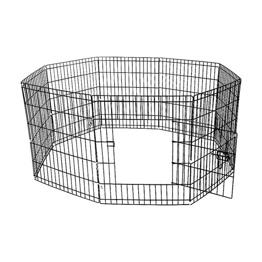 Pet Dog Playpen 24’’ 8 Panel Puppy Exercise Cage Enclosure