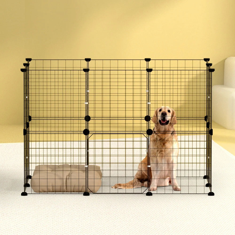 Pet Dog Playpen Enclosure 20-Panel - Puppy Fence Foldable