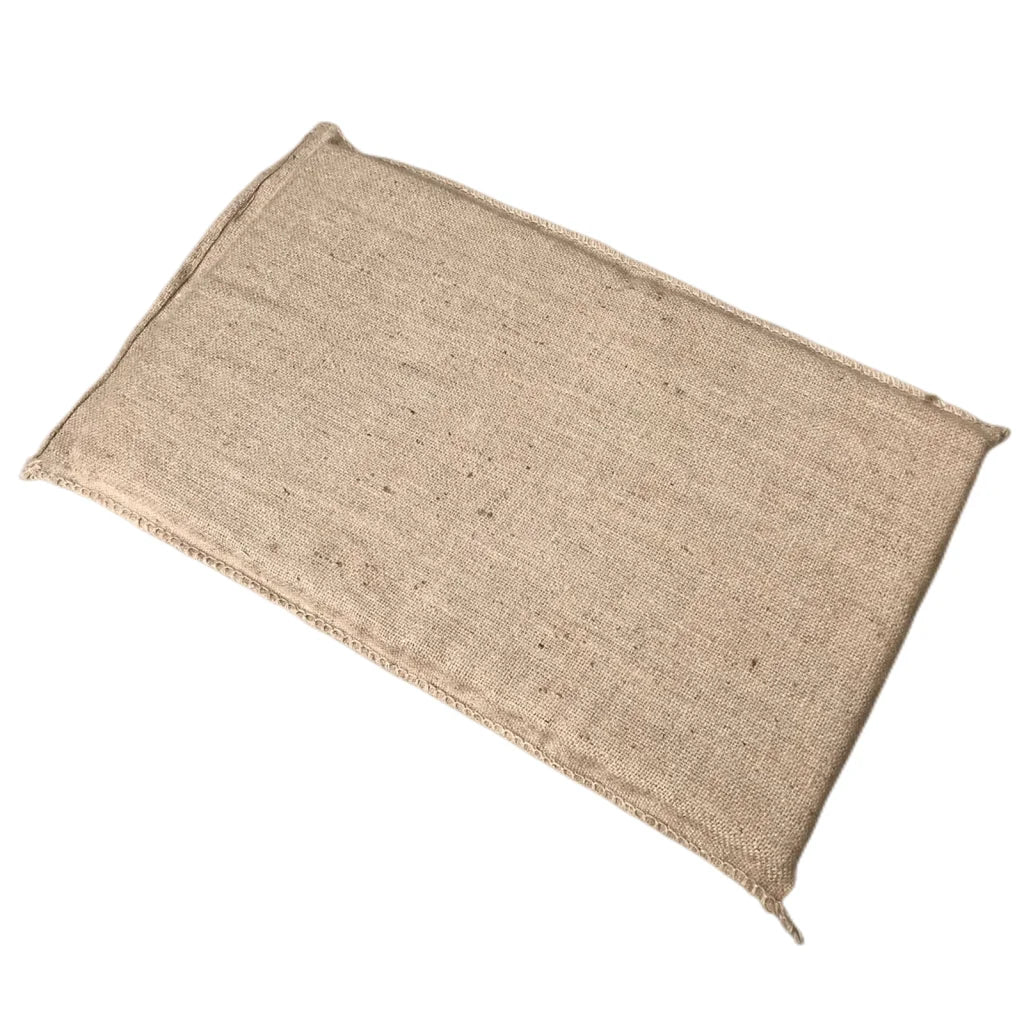 Pet Dog Puppy Bed Mat Medium Hessian Cushion with Foam 94 x