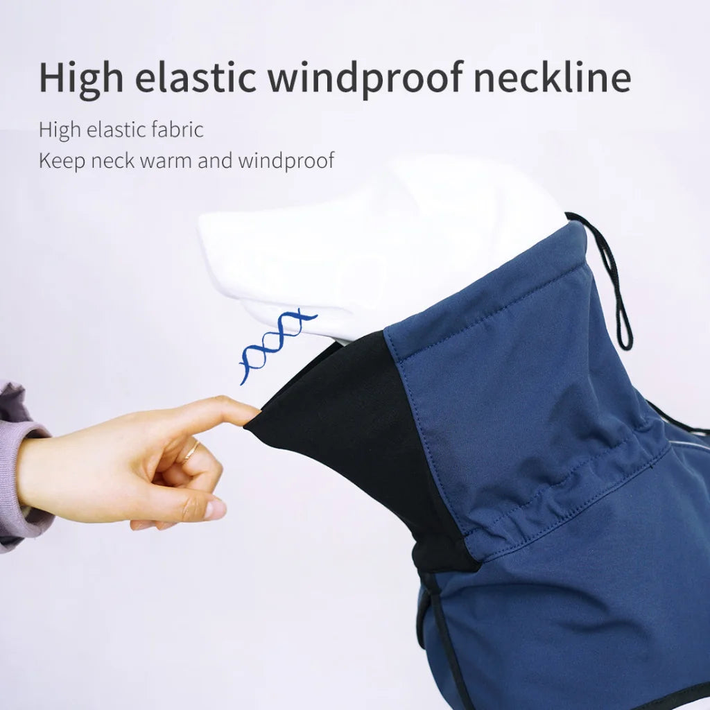 Pet Dog Raincoat Poncho Jacket - Windbreaker Waterproof