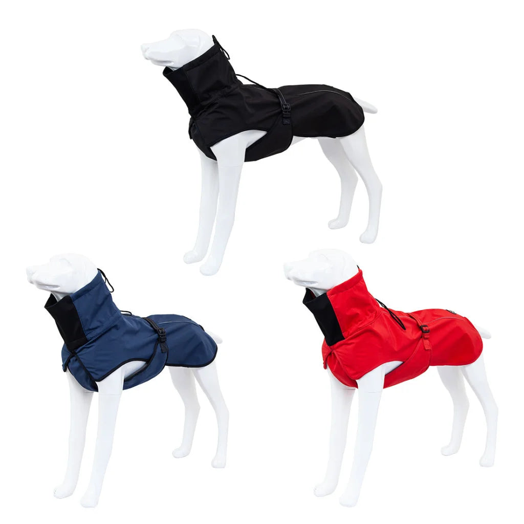 Pet Dog Raincoat Poncho Jacket - Windbreaker Waterproof