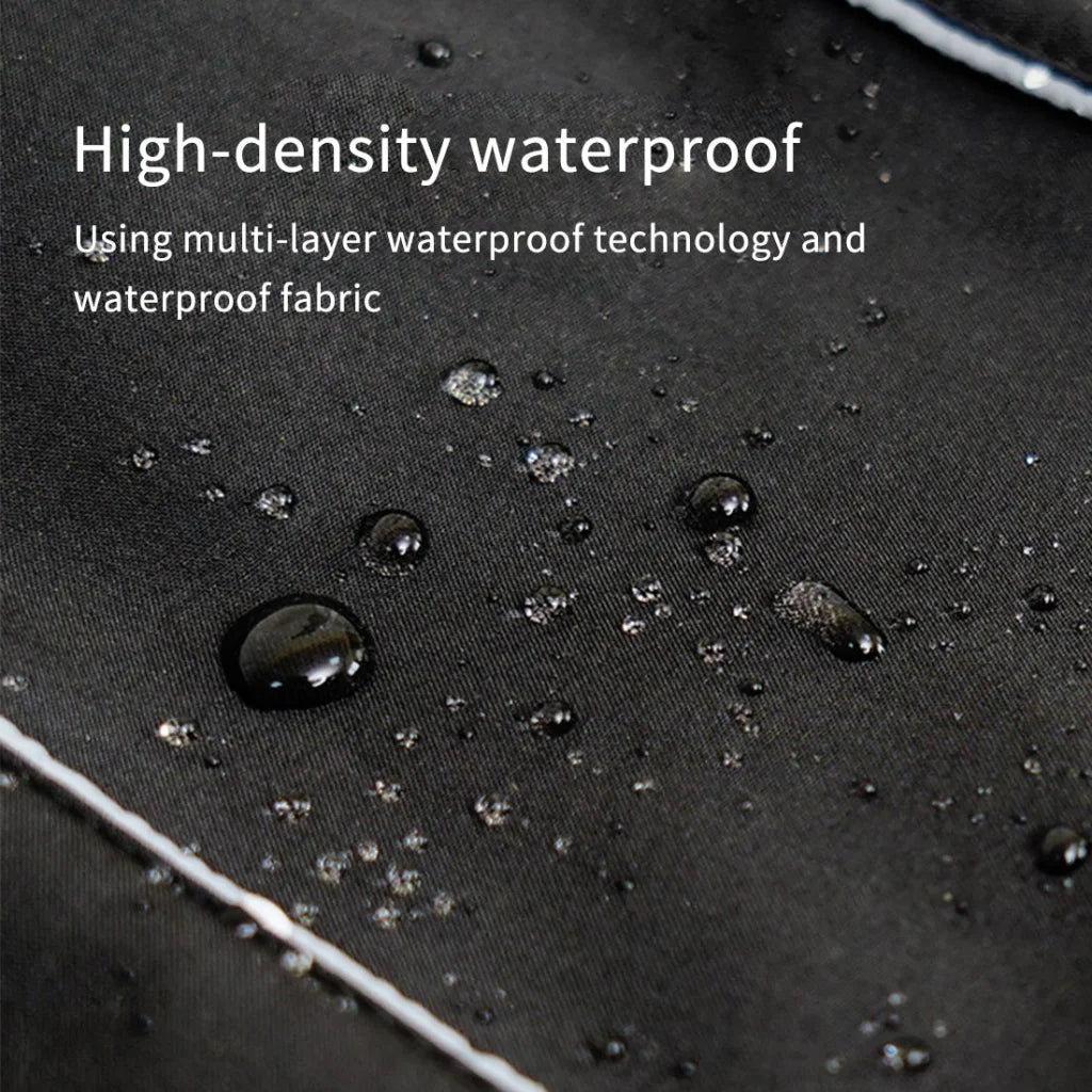 Pet Dog Raincoat Poncho Jacket - Windbreaker Waterproof