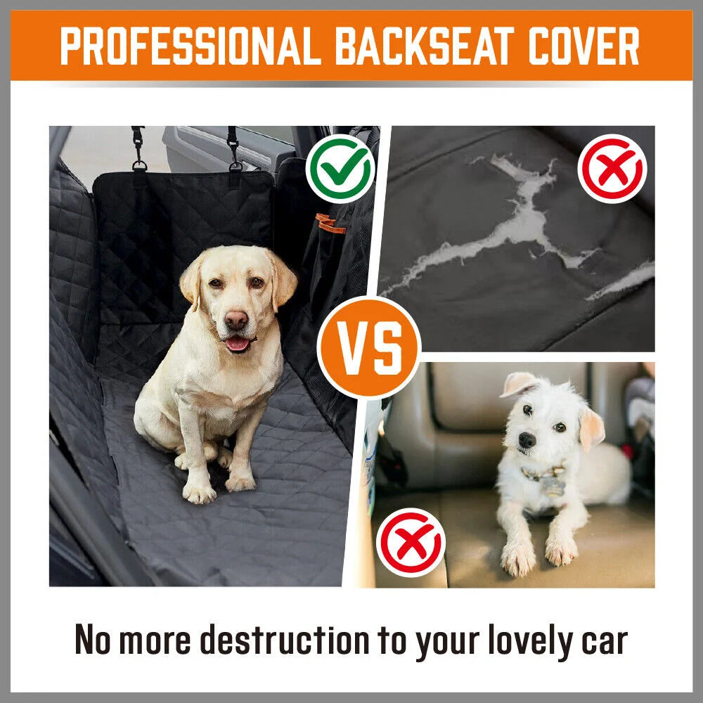 Pet Dog Waterproof Seat Cover Protector Hammock Back Rear