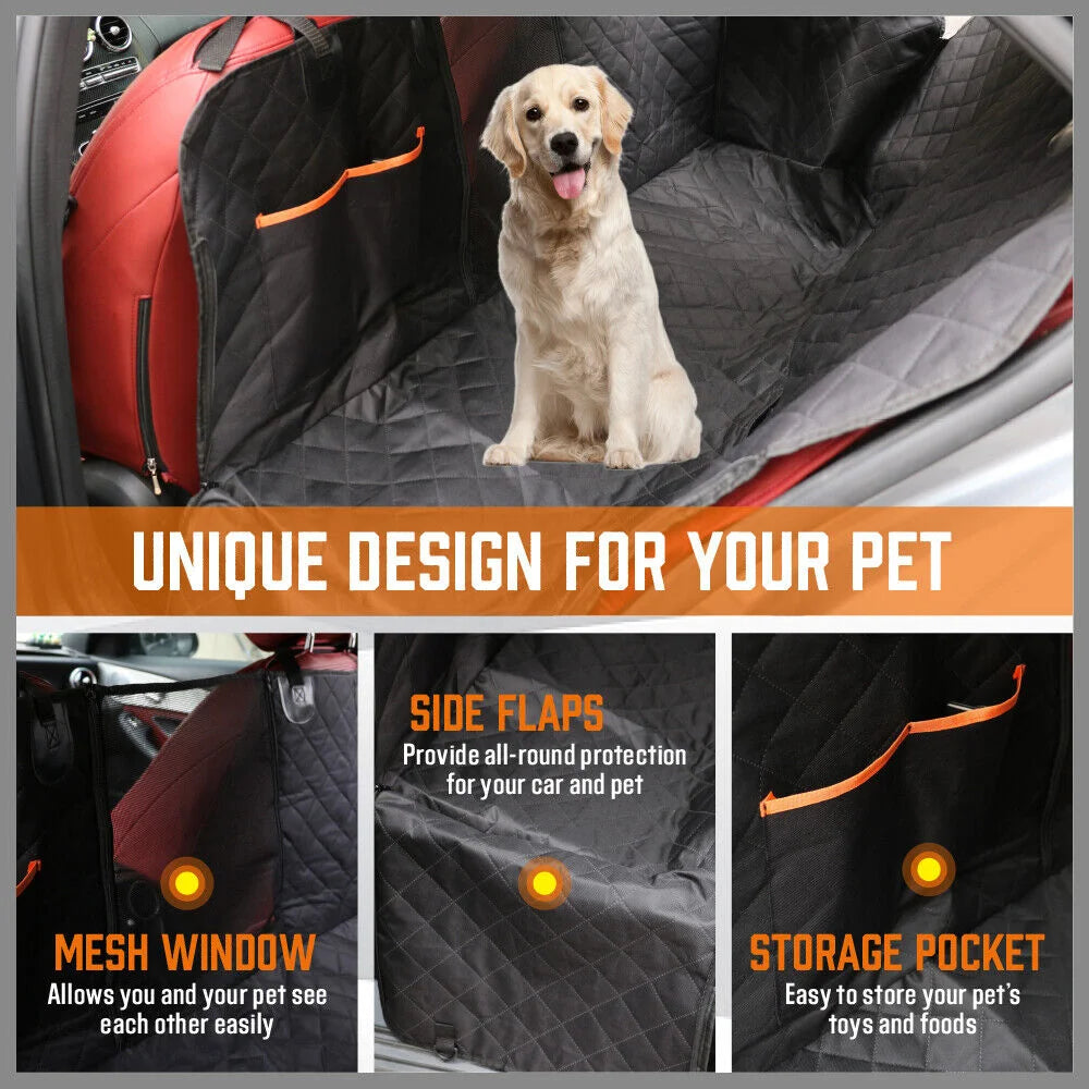 Pet Dog Waterproof Seat Cover Protector Hammock Back Rear
