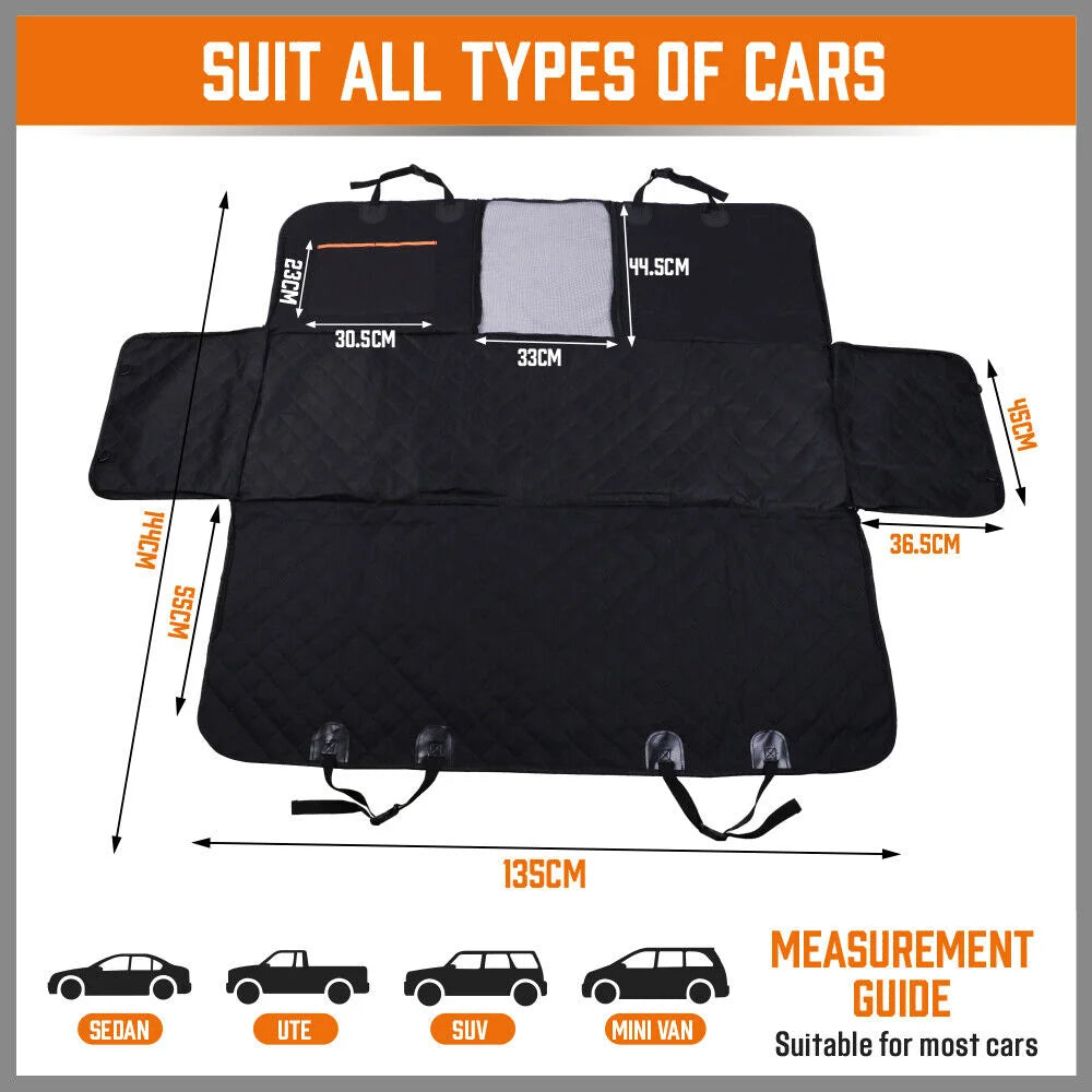 Pet Dog Waterproof Seat Cover Protector Hammock Back Rear