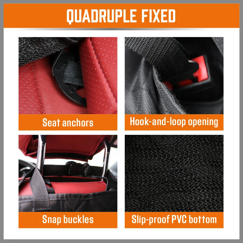 Pet Dog Waterproof Seat Cover Protector Hammock Back Rear