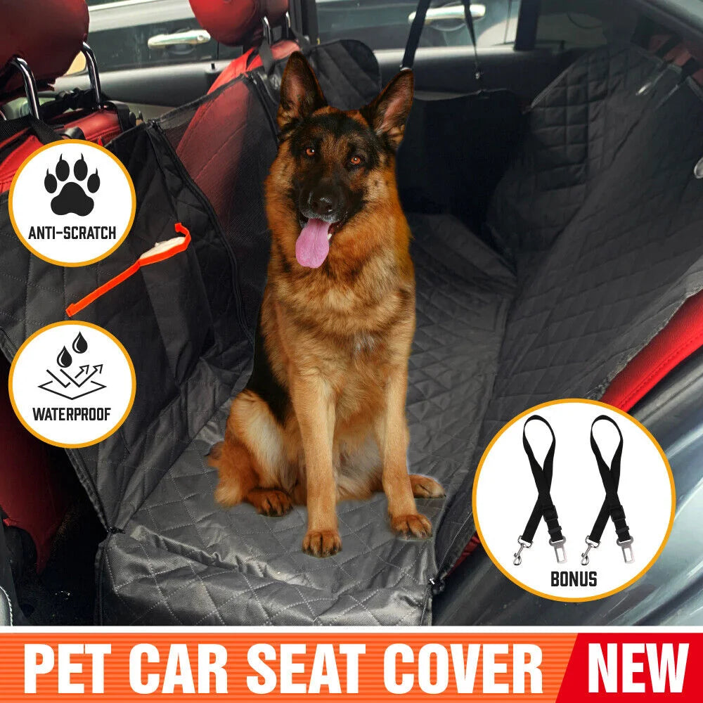 Pet Dog Waterproof Seat Cover Protector Hammock Back Rear