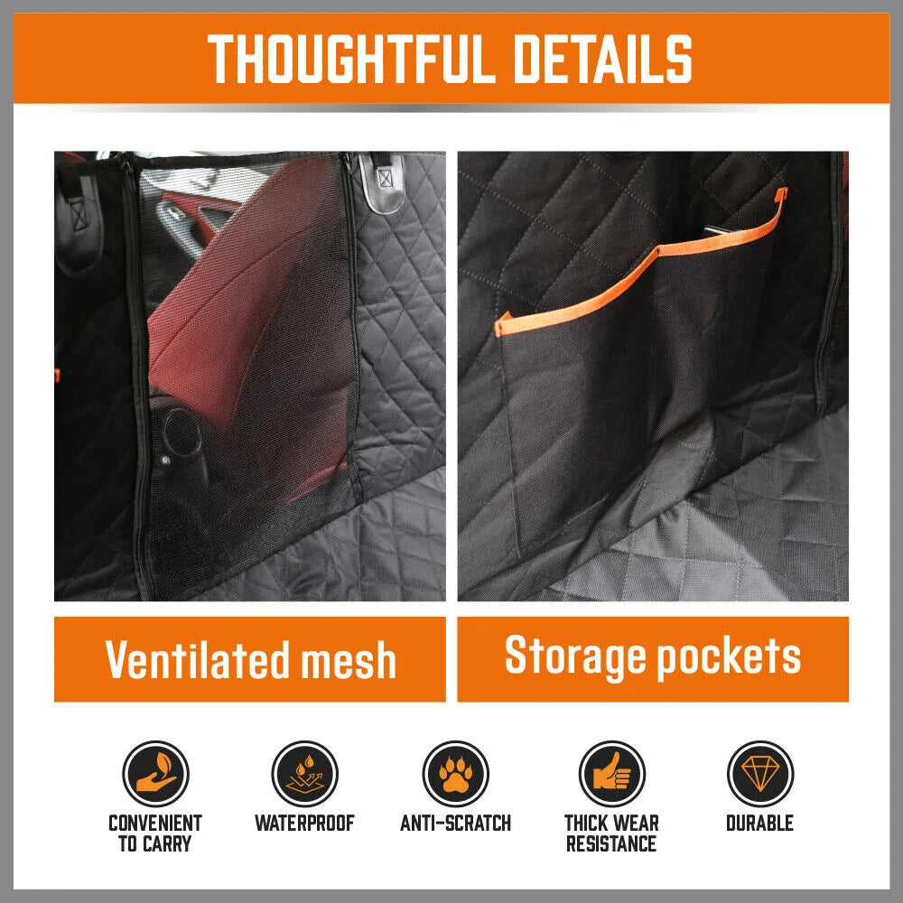 Pet Dog Waterproof Seat Cover Protector Hammock Back Rear