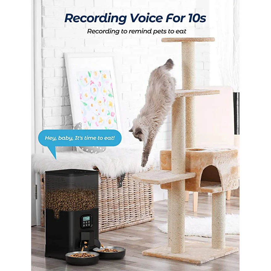 Pet Feeder 6L Automatic Digital Dog Cat Dispenser