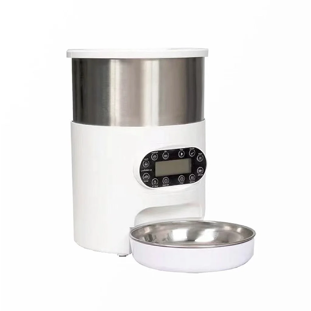 Pet Feeder Automatic Stainless Steel 3L for Dog Cat Rabbit