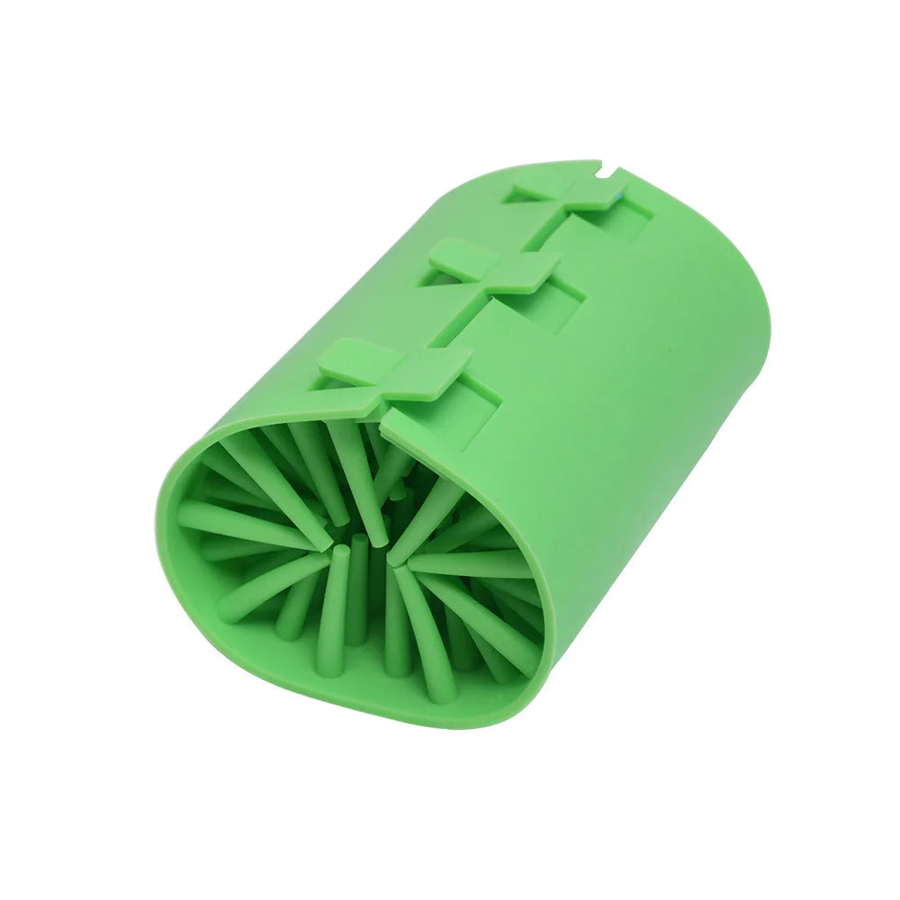 Pet Foot Cleaner Ondoing Dog Cat Paw Washer Grooming Brush