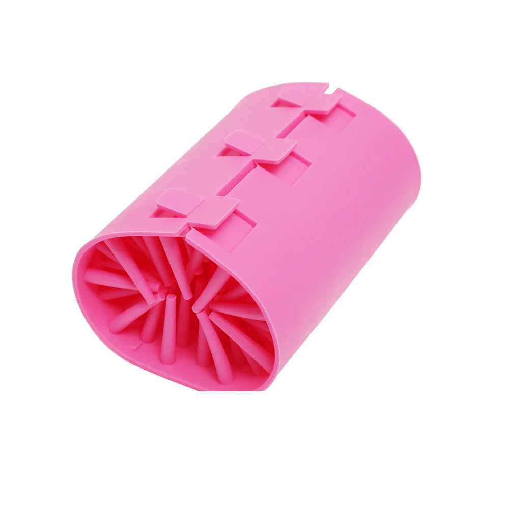 Pet Foot Cleaner Ondoing Dog Cat Paw Washer Grooming Brush