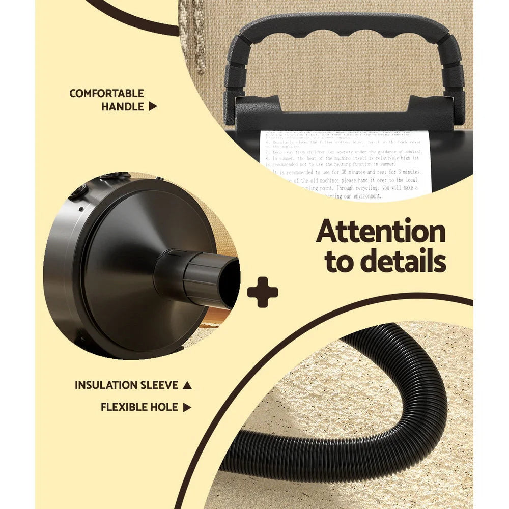 Pet Hair Dryer Dog Cat Grooming Speed Blower Hairdryer