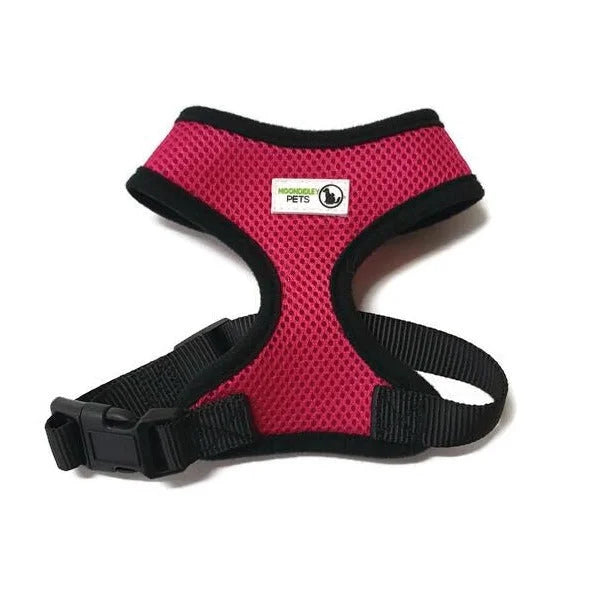 Pet Harness Soft Air Mesh Padded Adjustable - Moondidley
