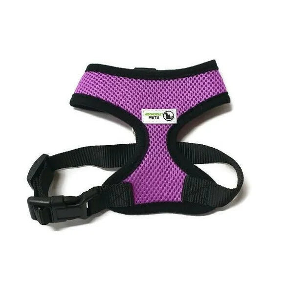 Pet Harness Soft Air Mesh Padded Adjustable X-Large Purple
