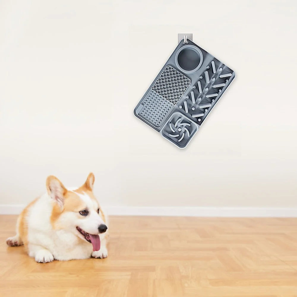 Pet Licking Mat Bite Resistant Non-Slip Slow Feeder - Pet