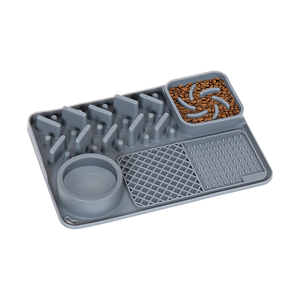 Pet Licking Mat Bite Resistant Non-Slip Slow Feeder - Pet