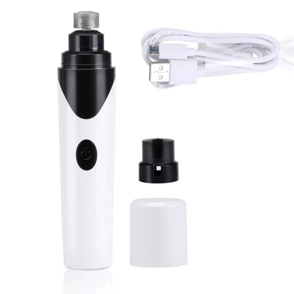 Pet Nail Grinder Dog Cat Trimmer Rechargeable Clipper
