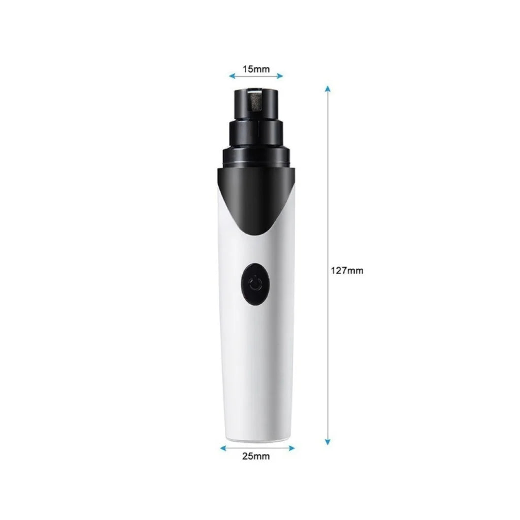 Pet Nail Grinder Dog Cat Trimmer Rechargeable Clipper Claw