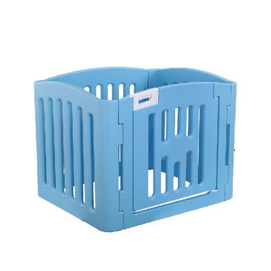 Pet Pen 4 Panel Plastic Foldable Dog Fence Enclosure