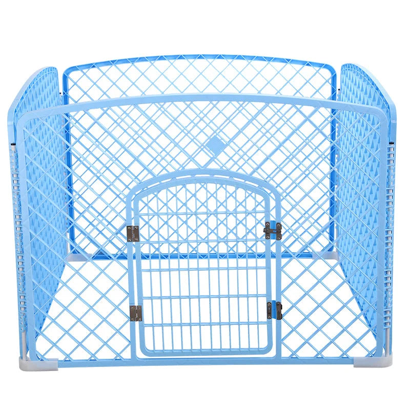 Pet Pen 4 Panel Plastic Foldable Dog Fence Enclosure