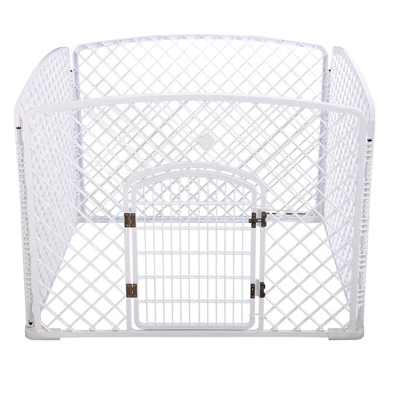 Pet Pen 4 Panel Plastic Foldable Dog Fence Enclosure