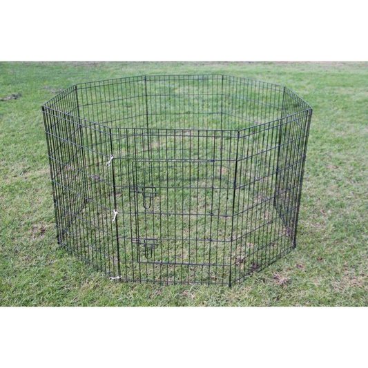 Pet Playpen 120cm 8 Panel Dog Exercise Chicken Cage Puppy