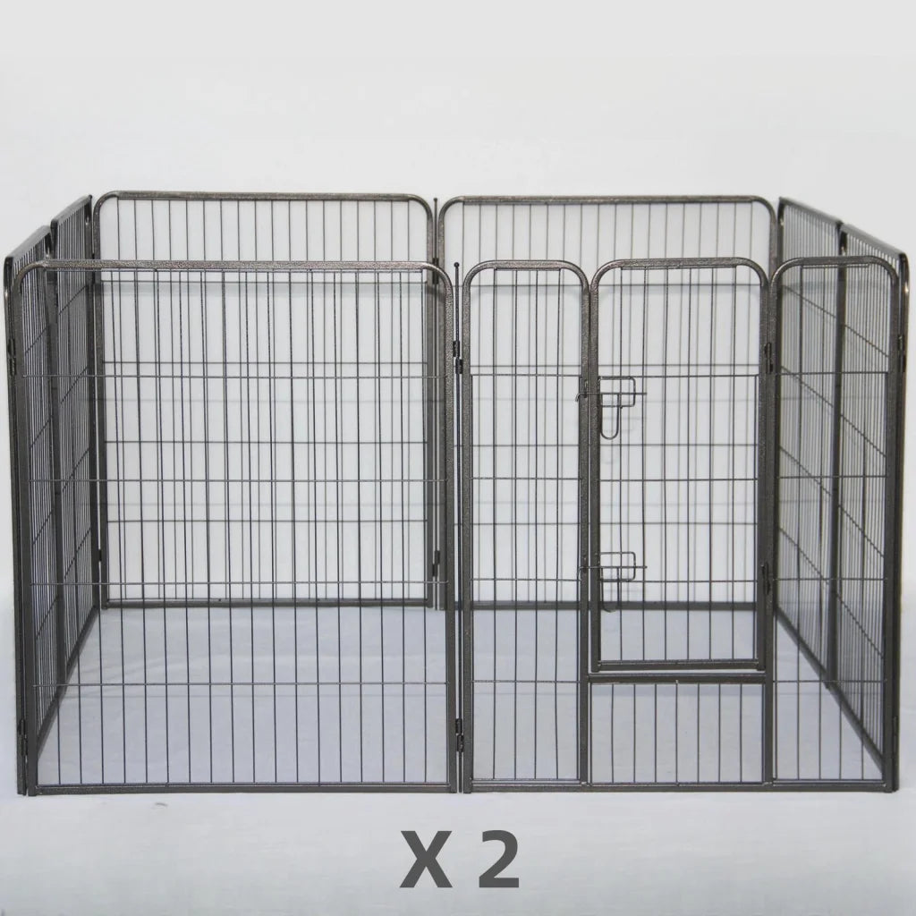Pet Playpen 16 Panels 100CM Heavy Duty for Dog Cat Puppy