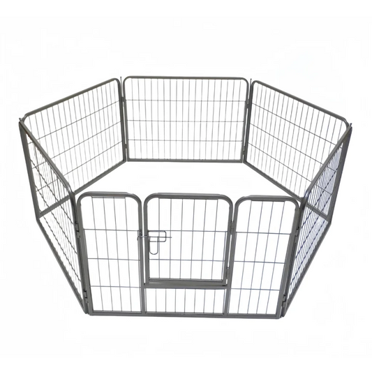 Pet Playpen 6 Panel 60CM Heavy Duty Dog Puppy Cat Rabbit