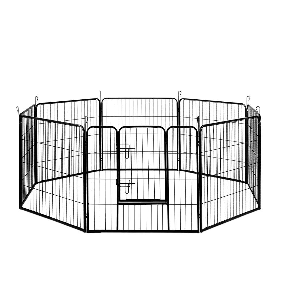 Pet Playpen 8 Panel Dog Puppy Exercise Cage Enclosure Fence