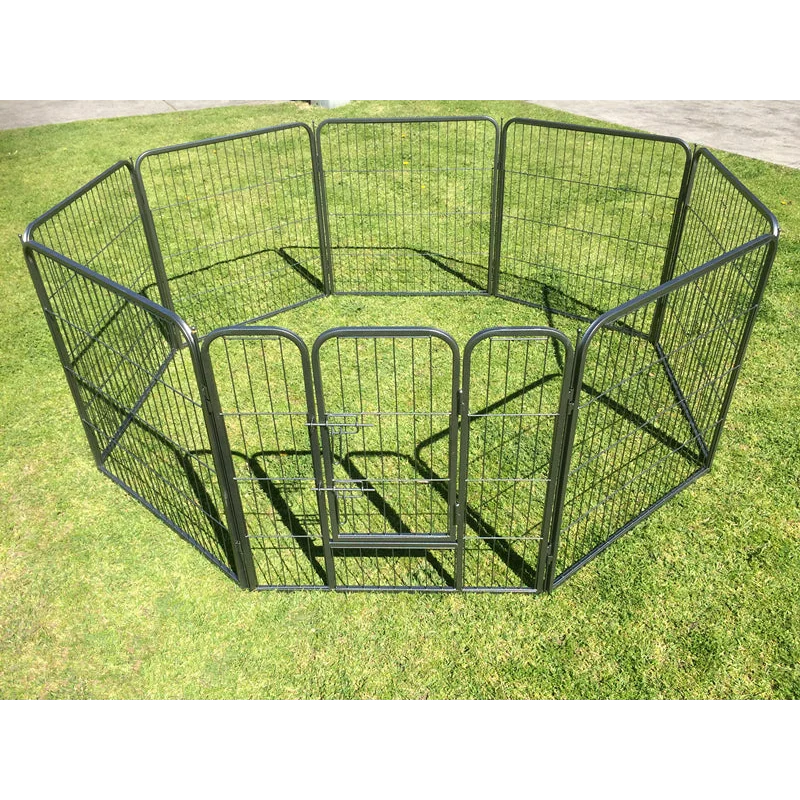 Pet Playpen 80cm Heavy Duty Dog Puppy Cat Rabbit Exercise