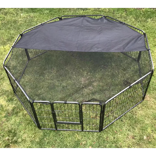 60cm pet playpen fence with cover fabric and edge stitching