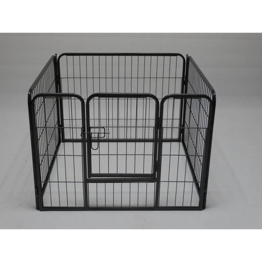 Pet Playpen Fence Extension 4 Panels 60cm Heavy Duty