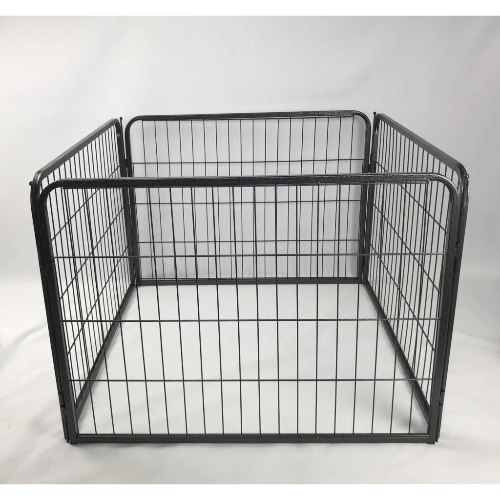 Pet Playpen Fence Extension - 4 Panels 60cm Heavy Duty