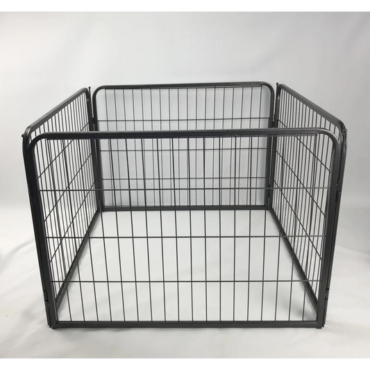 Pet Playpen Fence Extension - 4 Panels 60cm Heavy Duty