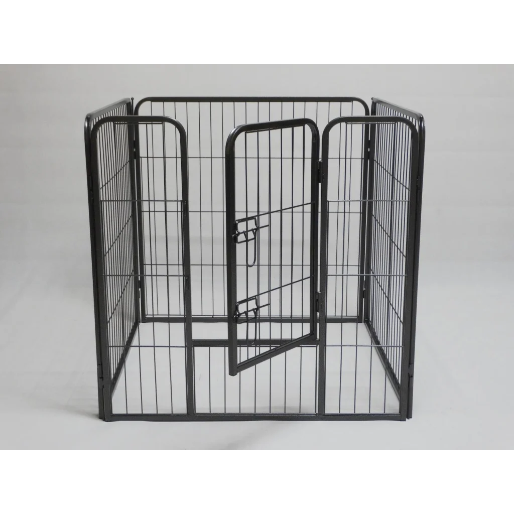 Pet Playpen Fence Extension 4 Panels 80cm Heavy Duty