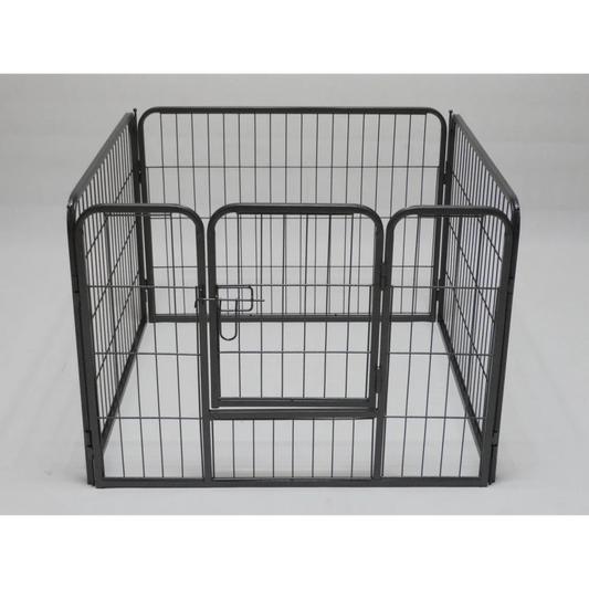 Pet Playpen Fence Extension 4 Panels 80cm Heavy Duty
