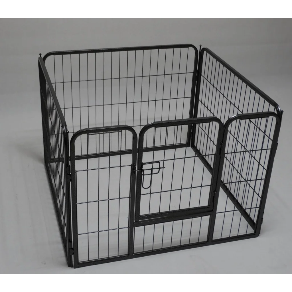Pet Playpen Fence Extension 4 Panels 80cm Heavy Duty