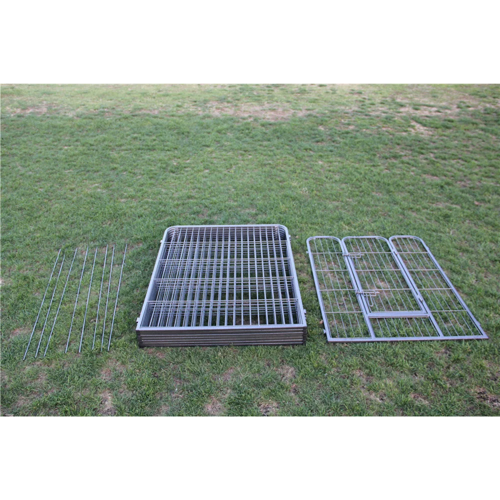 Pet Playpen Fence with Cover 100cm Heavy Duty for Dog Cat