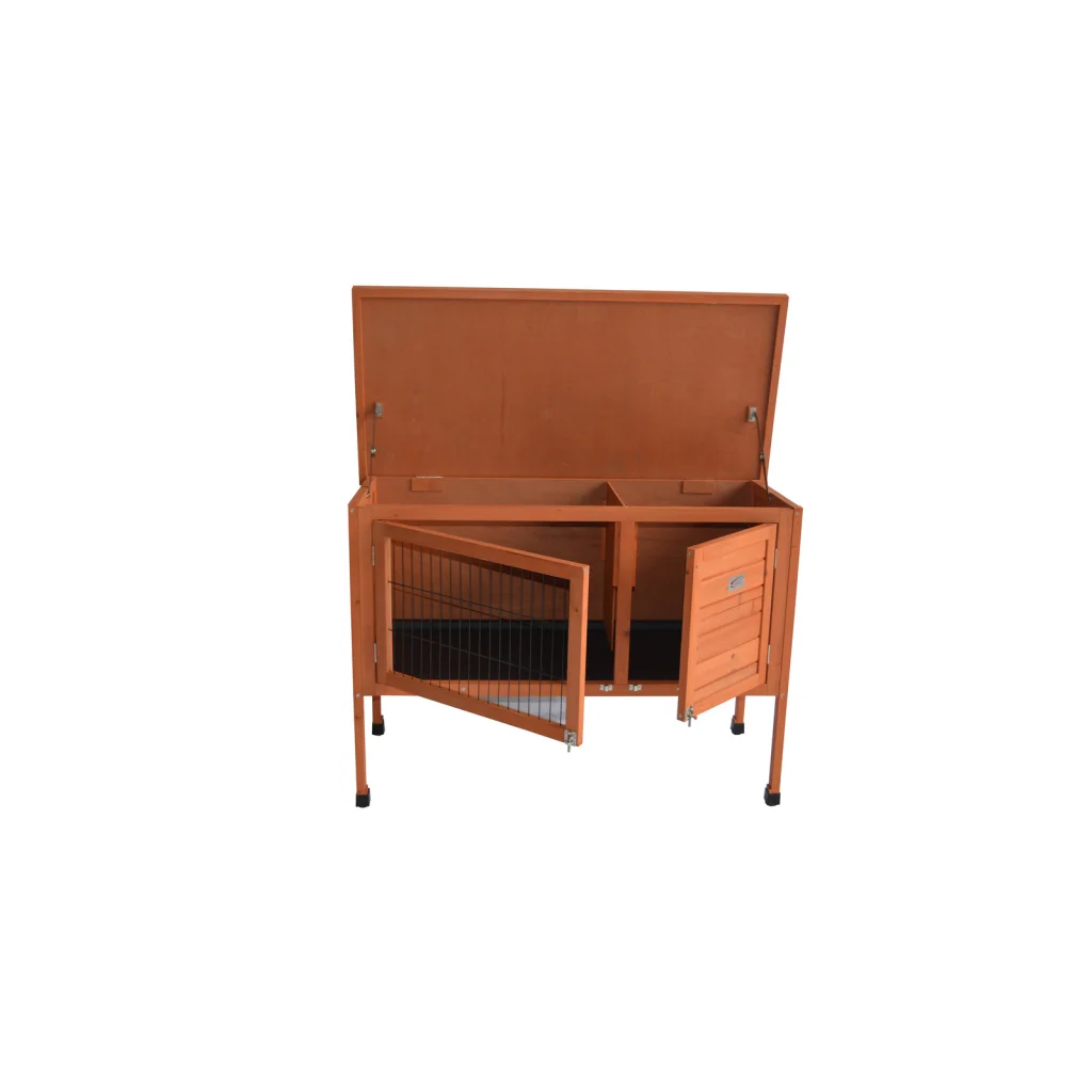 Pet Rabbit Hutch Large Single Wooden Guinea Pig Ferret Cage